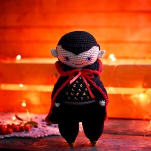 vampire Dracula crochet pattern