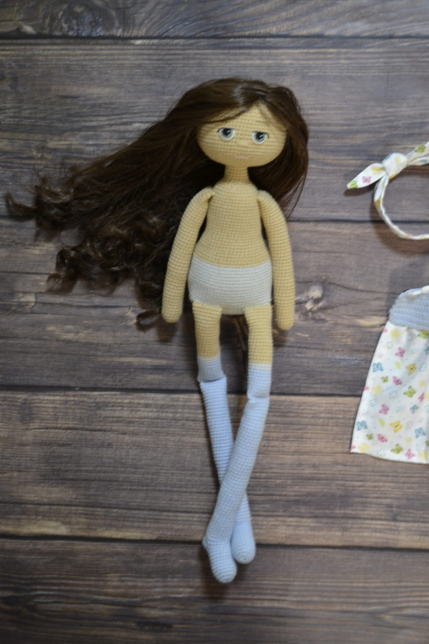 Crochet pattern tilda doll long legs 7 crochet base doll