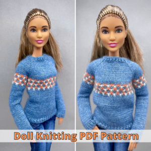 Sweater for Barbie doll