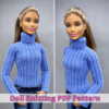 Sweater for Barbie doll