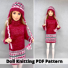 Dress and hat for Barbie.