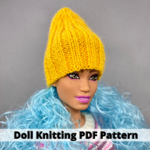 Beanie Hat for Barbie doll