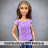 Summer jumper for Barbie doll.
