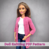 cardigan for barbie doll
