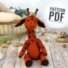 Pattern giraffe, sewing giraffe, artist giraffe