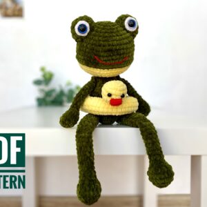 青蛙钩编图案amigurumi Fionadolls