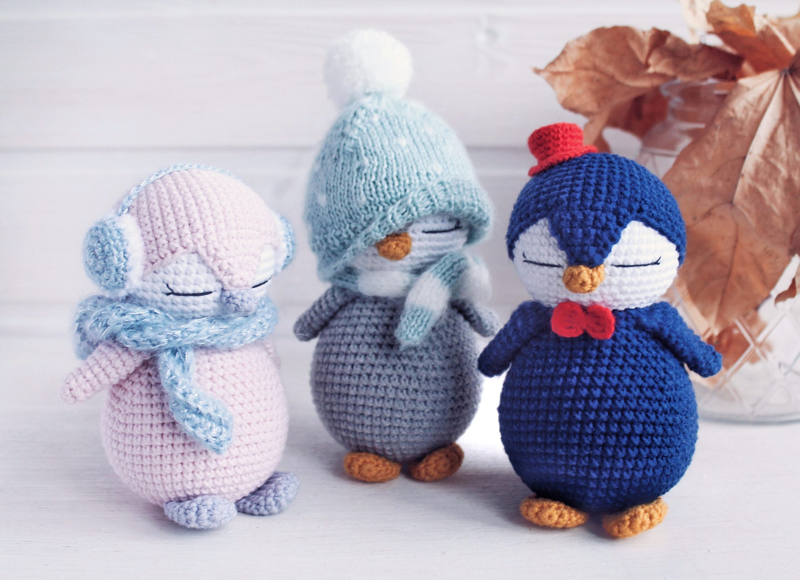 Crochet penguin amigurumi pattern