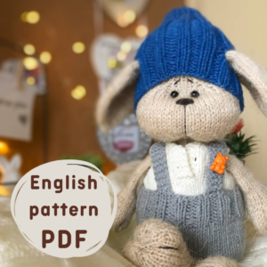 Knitting pattern toy, Dubovkinworkshop