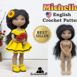 Crochet Doll Pattern Michelle