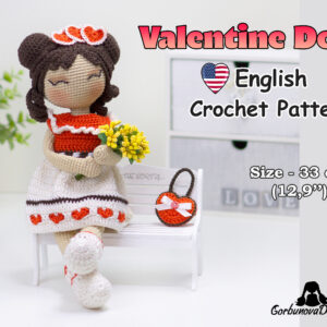 Crochet Doll Pattern Valentine