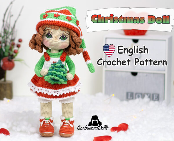 Crochet Doll Pattern Christmas