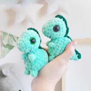 Crochet pattern dinosaur