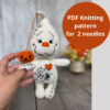 Friendly Ghost Knitting Pattern