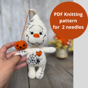 Friendly Ghost Knitting Pattern