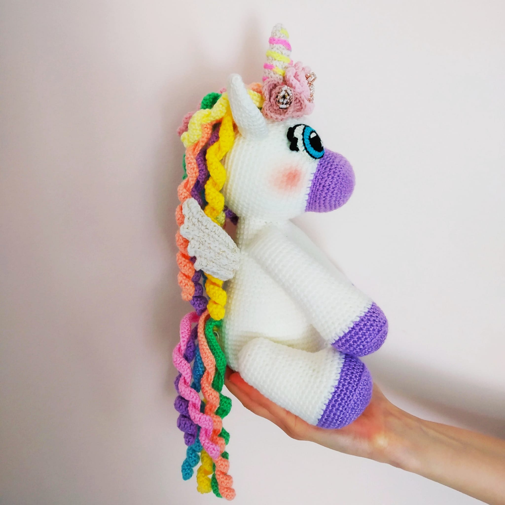 Amigurumi Unicorn crochet pattern(Deutsch, English, Français) 2 Unicorn CrochetPatternWorld