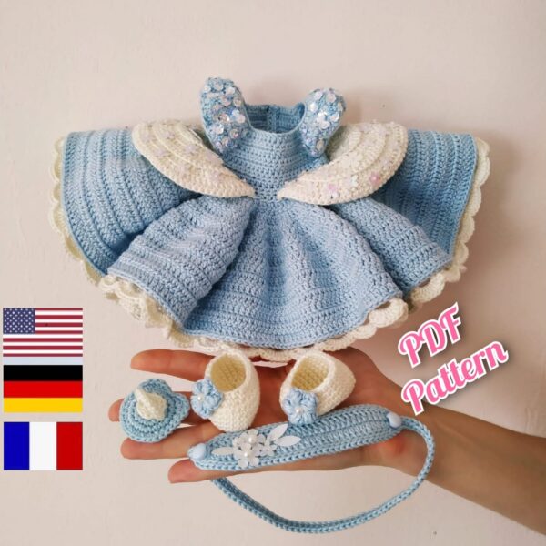 Cinderella Lulu crochet doll pattern