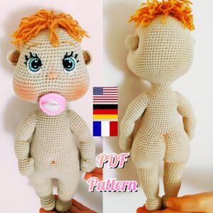 Lulu doll crochet pattern