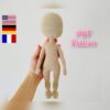 Crochet body doll base pattern