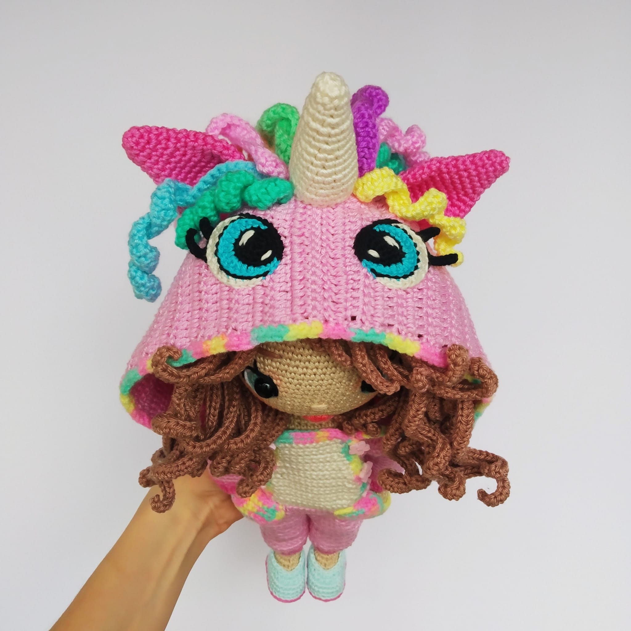 Amigurumi doll clothes pattern(Deutsch, English, Français) 2 Astrid doll