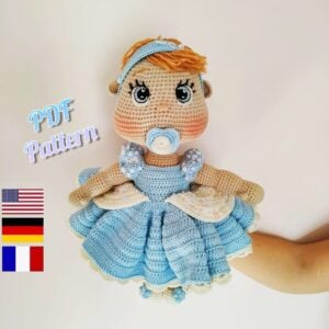 Lulu crochet doll pattern