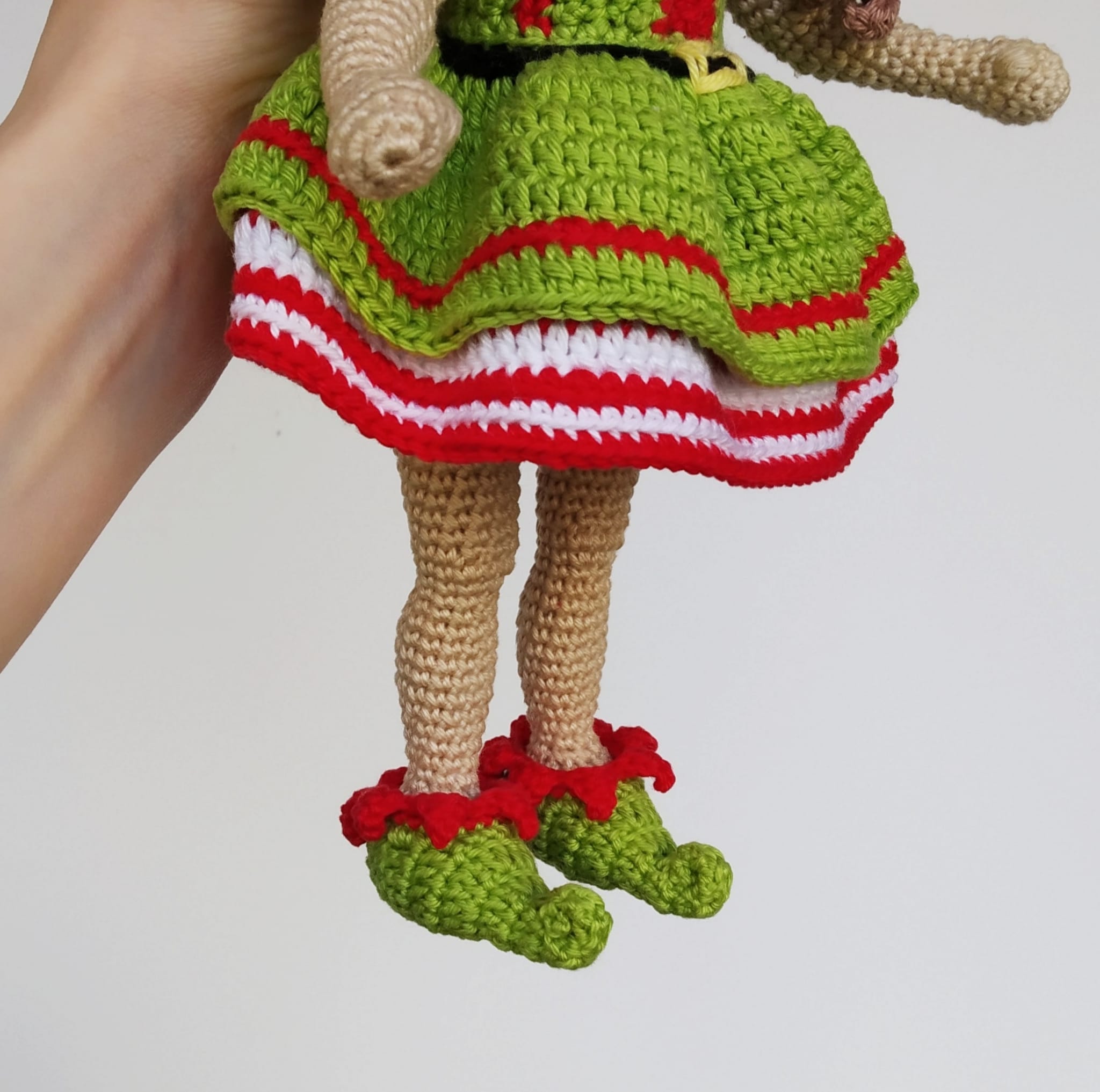 Crochet doll pattern amigurumi baby doll pattern (English, Deutsch