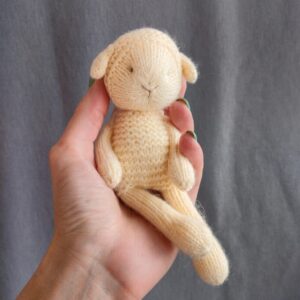 Agneau en peluche pour nouveau-né, Dubovkinworkshop