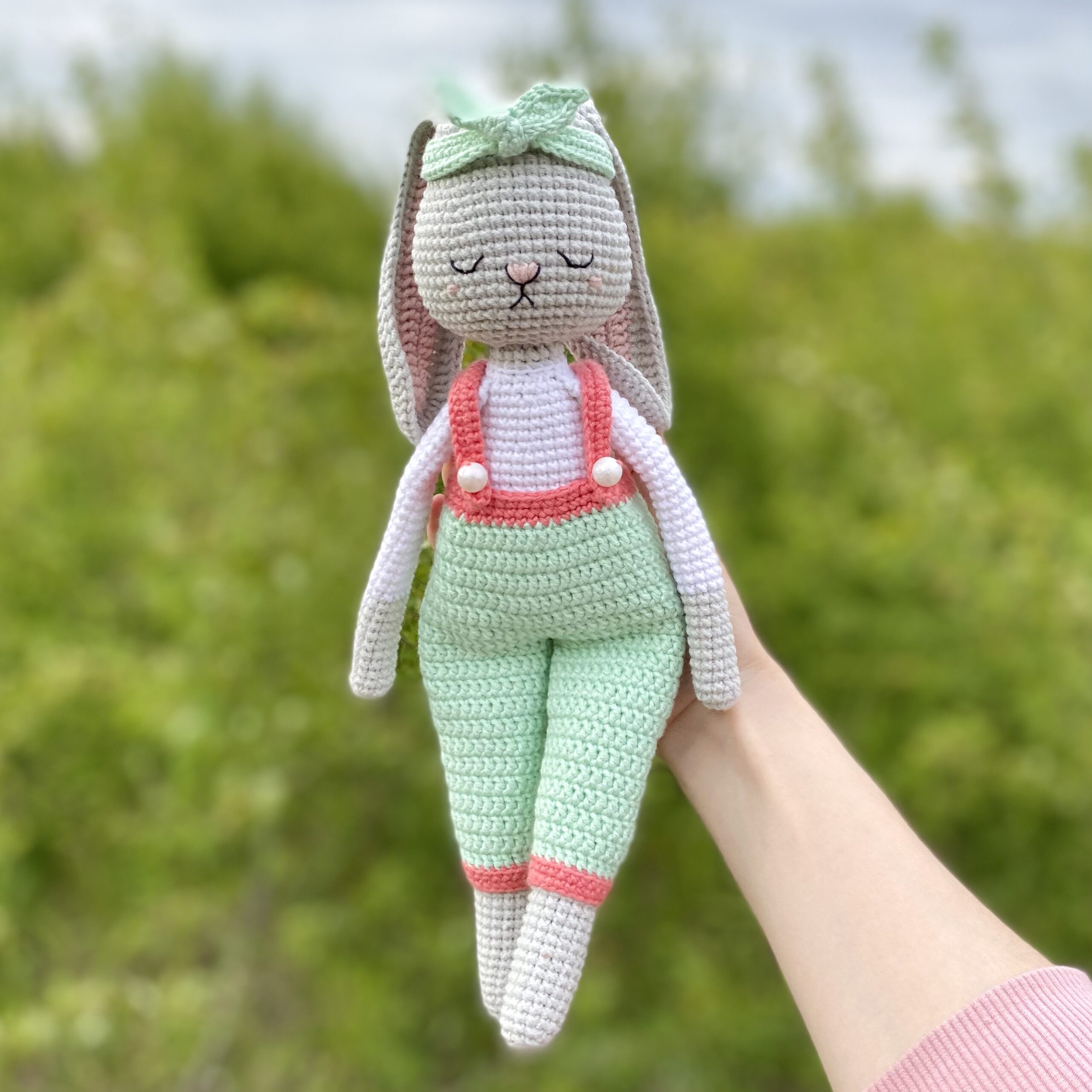 Crochet Bunny, Amigurumi Toy, Amigurumi Doll, Gift for popular Girl, Bunny Crochet