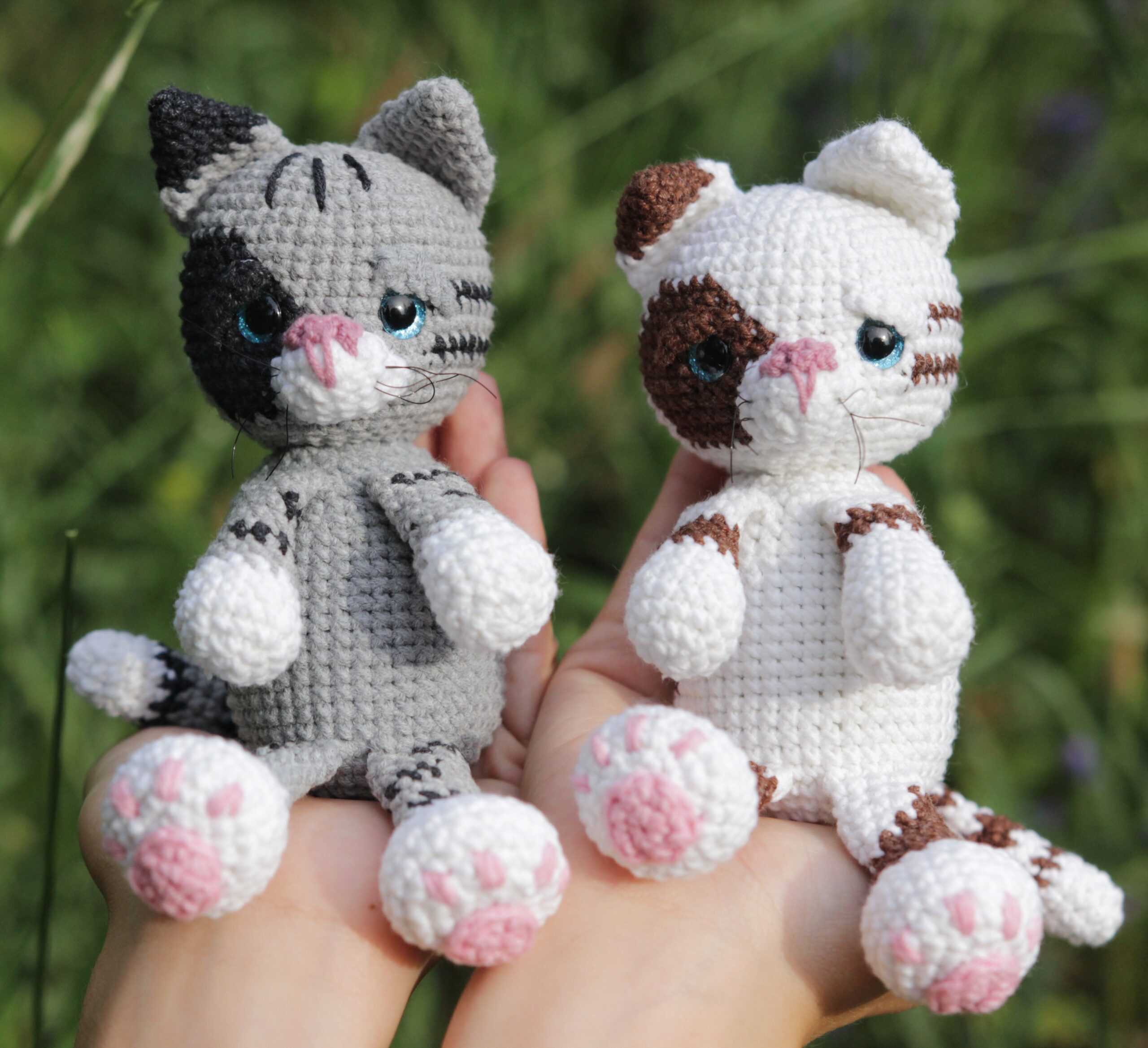 Kitten Crochet Kit Amigurumi Kitten Pattern Crochet Cat 