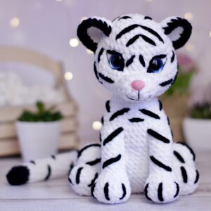 Pattern crochet tiger