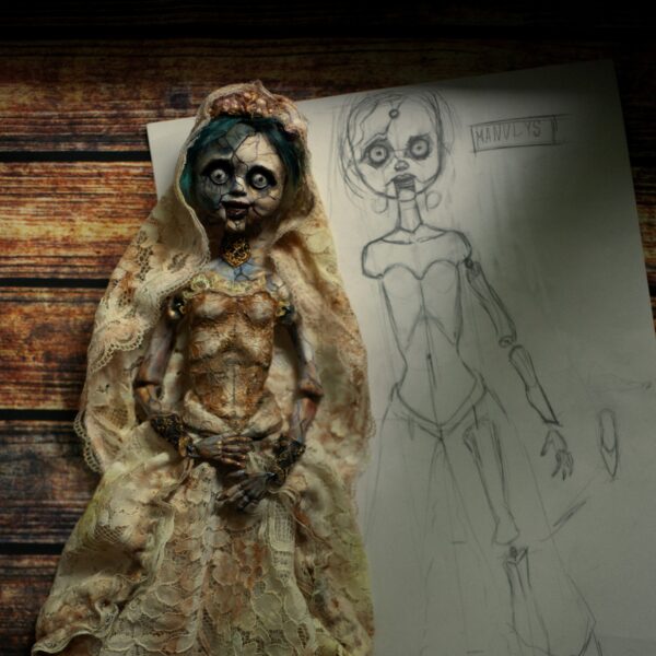 Angie doll from resident evil