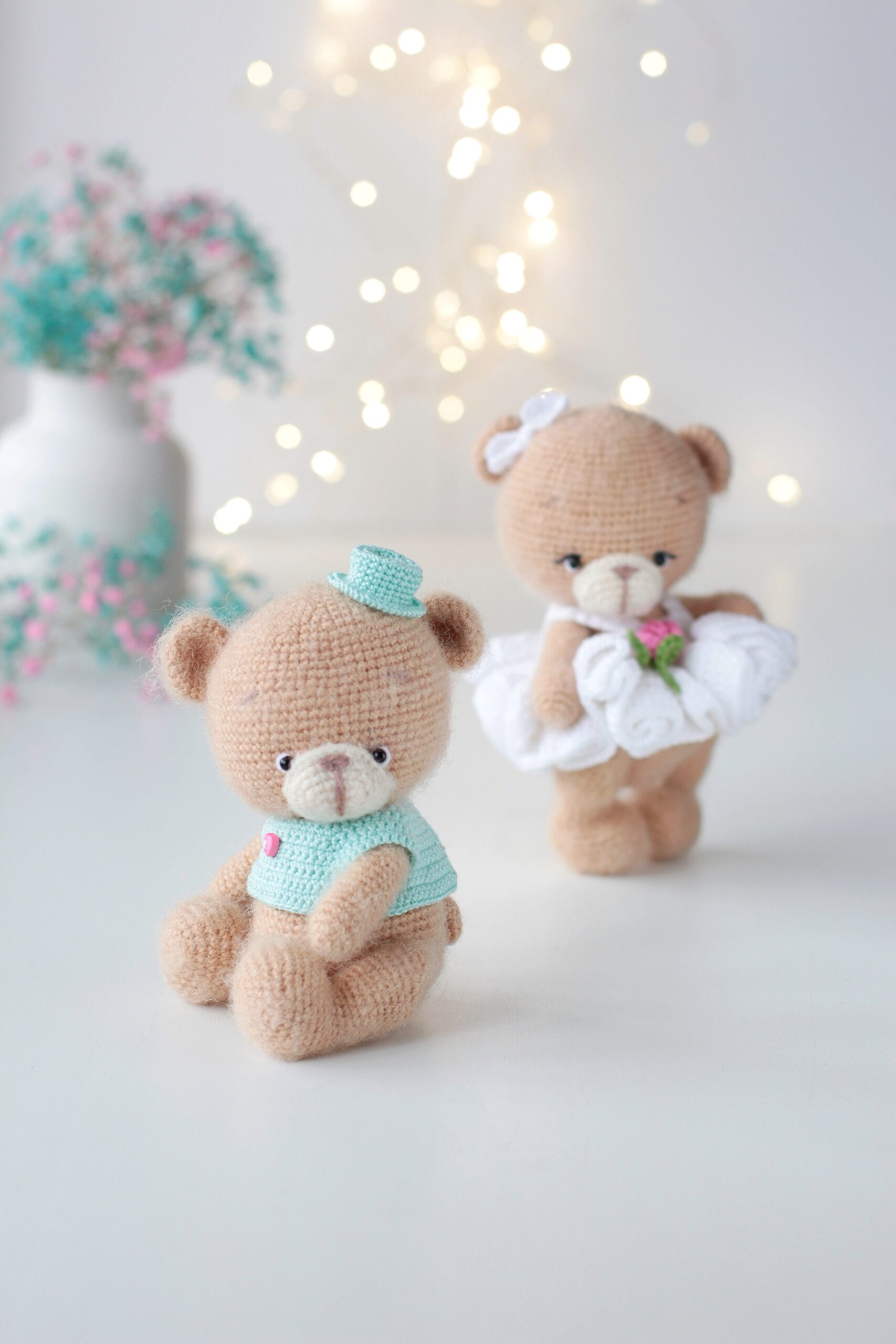 Crochet Pattern Bears in love