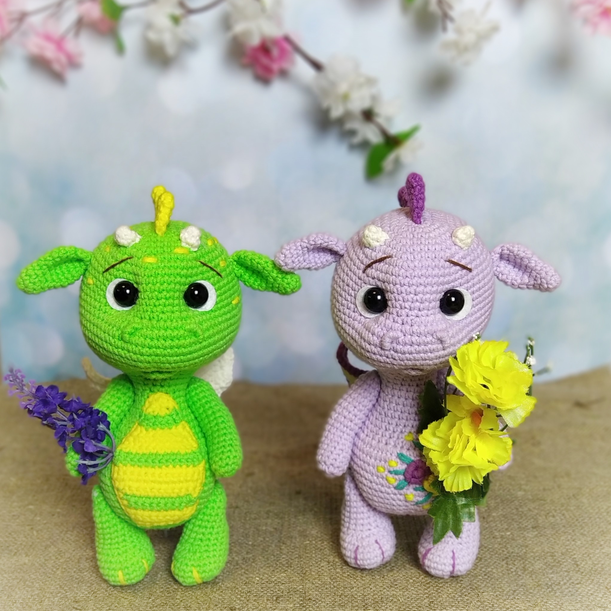 Little Dragon Plush - Amigurumi Crochet Pattern