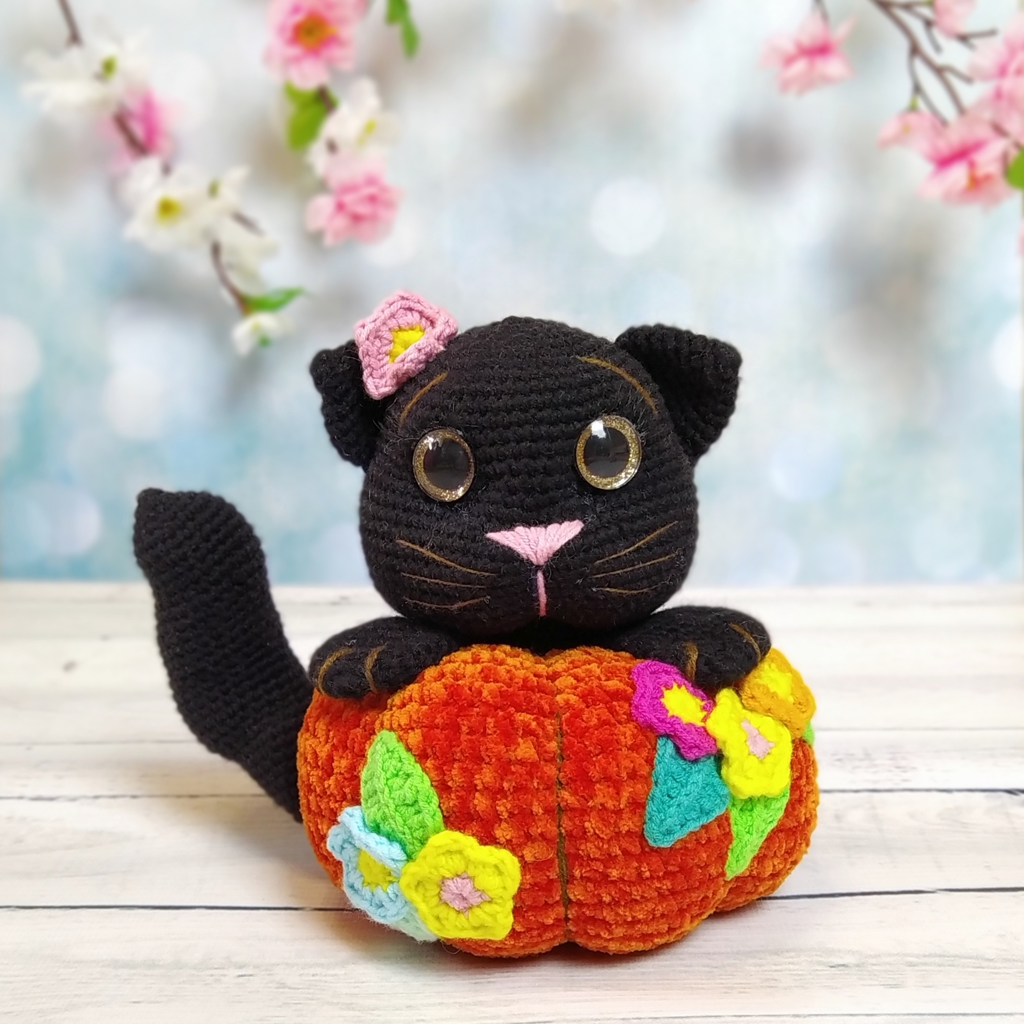 Cat crochet pattern halloween toys amigurumi (PDF) 3 IMG 20200731 122646 01