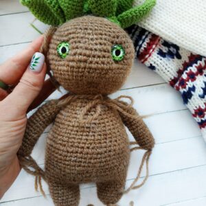 crochet toys magic plant
