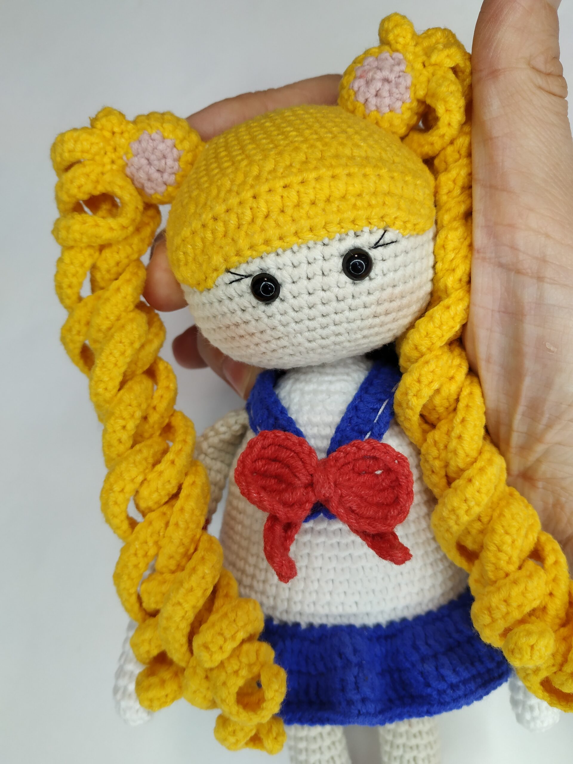 Custom Christmas commission of an anime character : r/crochet