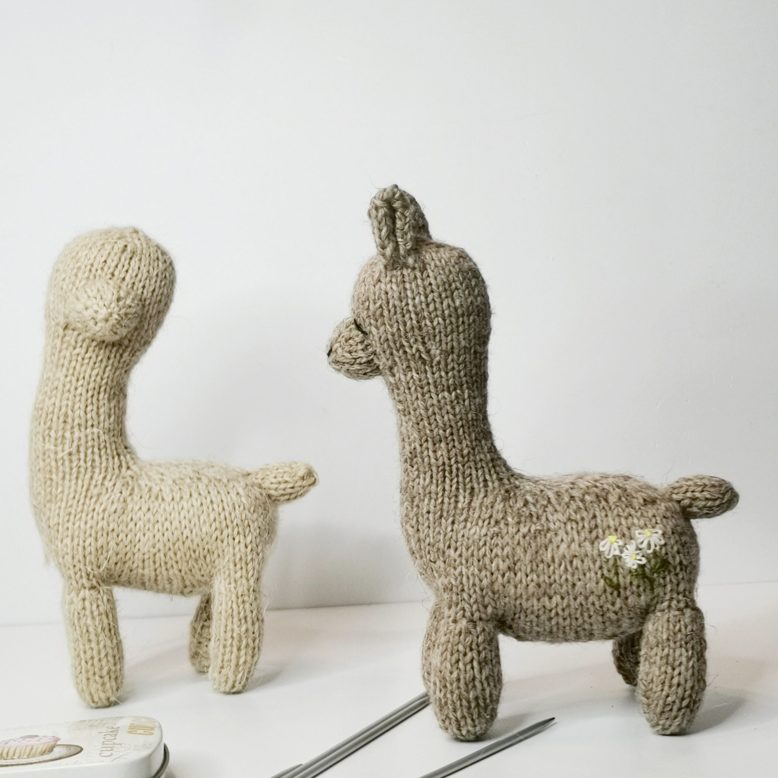 Alpaca Mary Knitting Pattern Llama