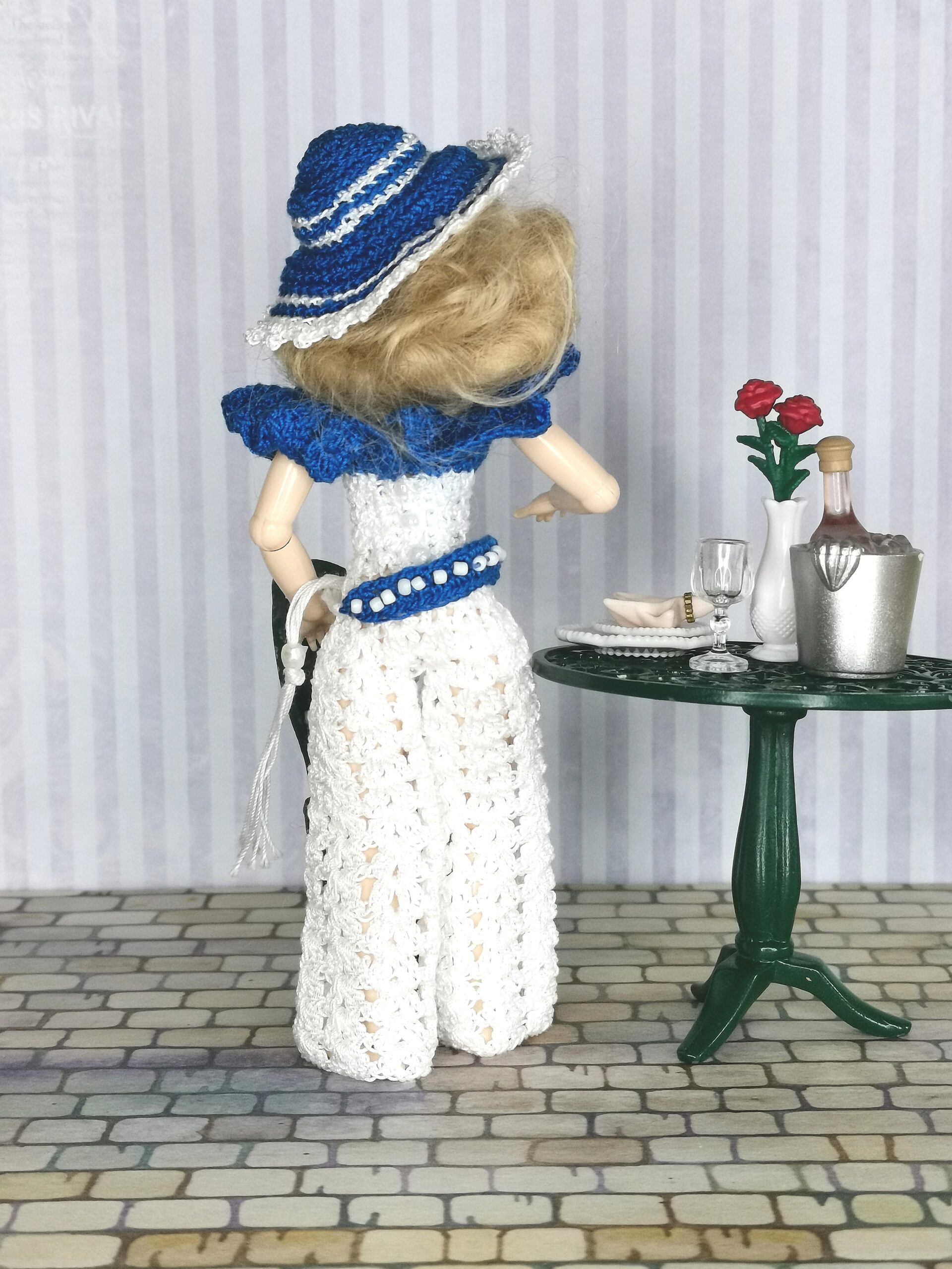 Miniature sweater 1:12 scale for Heidi Ott dollhouse lady doll - DailyDoll  Shop