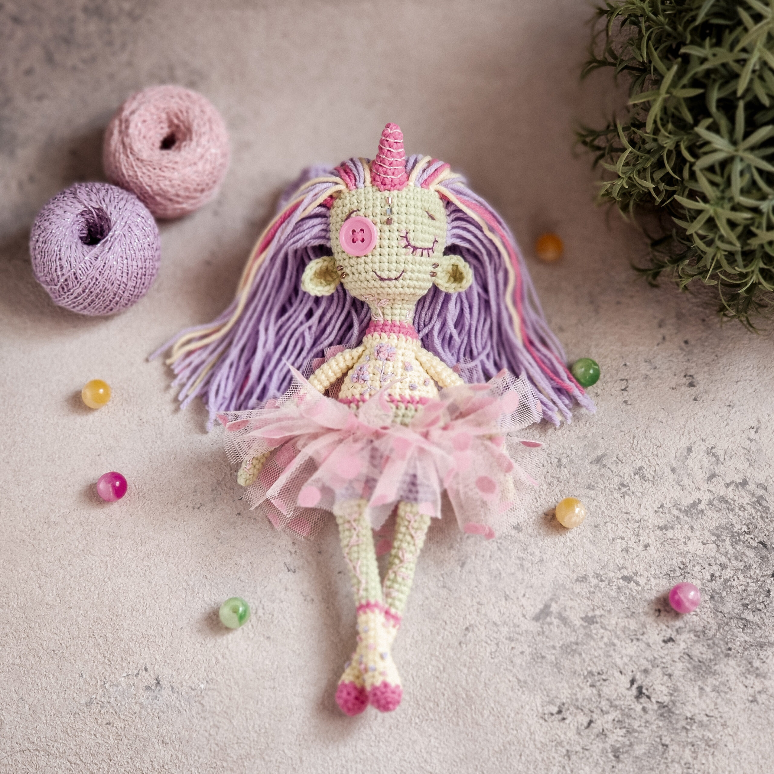 CROCHET fairy Doll PATTERN / Amigurumi little creepy Doll 7 IMG 20210424 152839 scaled