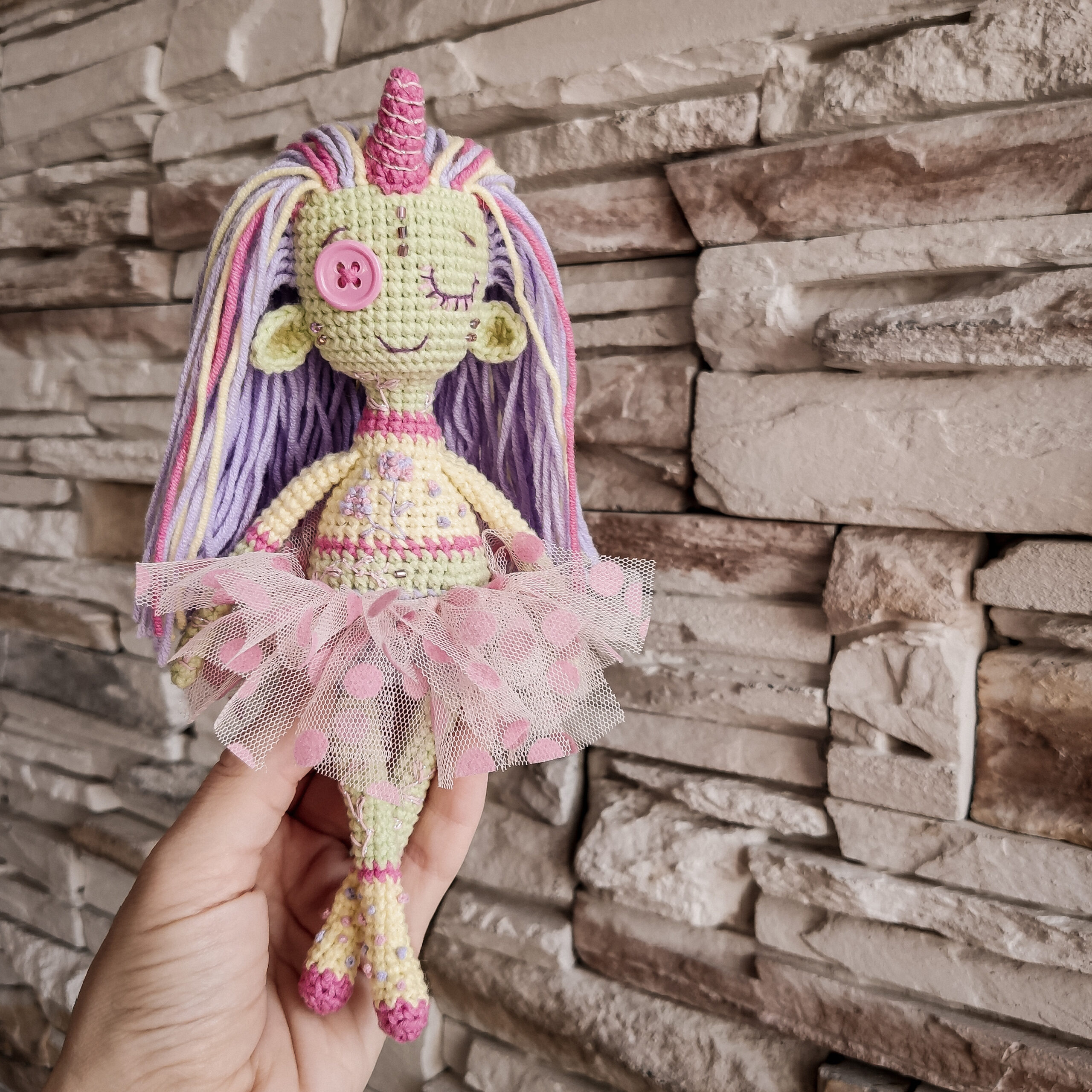CROCHET fairy Doll PATTERN / Amigurumi little creepy Doll 8 IMG 20210424 154052 scaled