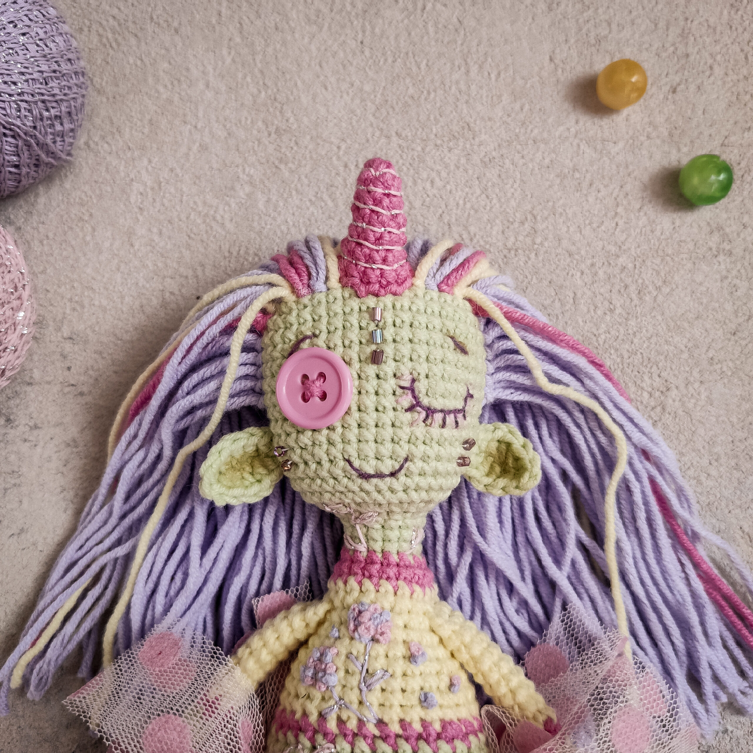 CROCHET fairy Doll PATTERN / Amigurumi little creepy Doll 5 IMG 20210426 125327 scaled