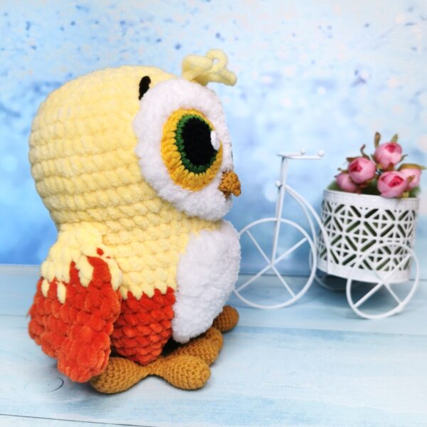 Owlet, crochet pattern