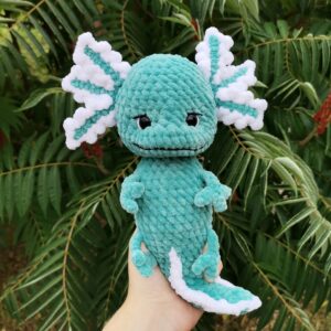 Cute Plush Baby Axolotl