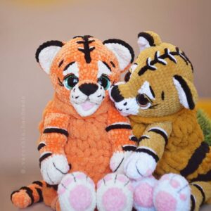 crochet tiger