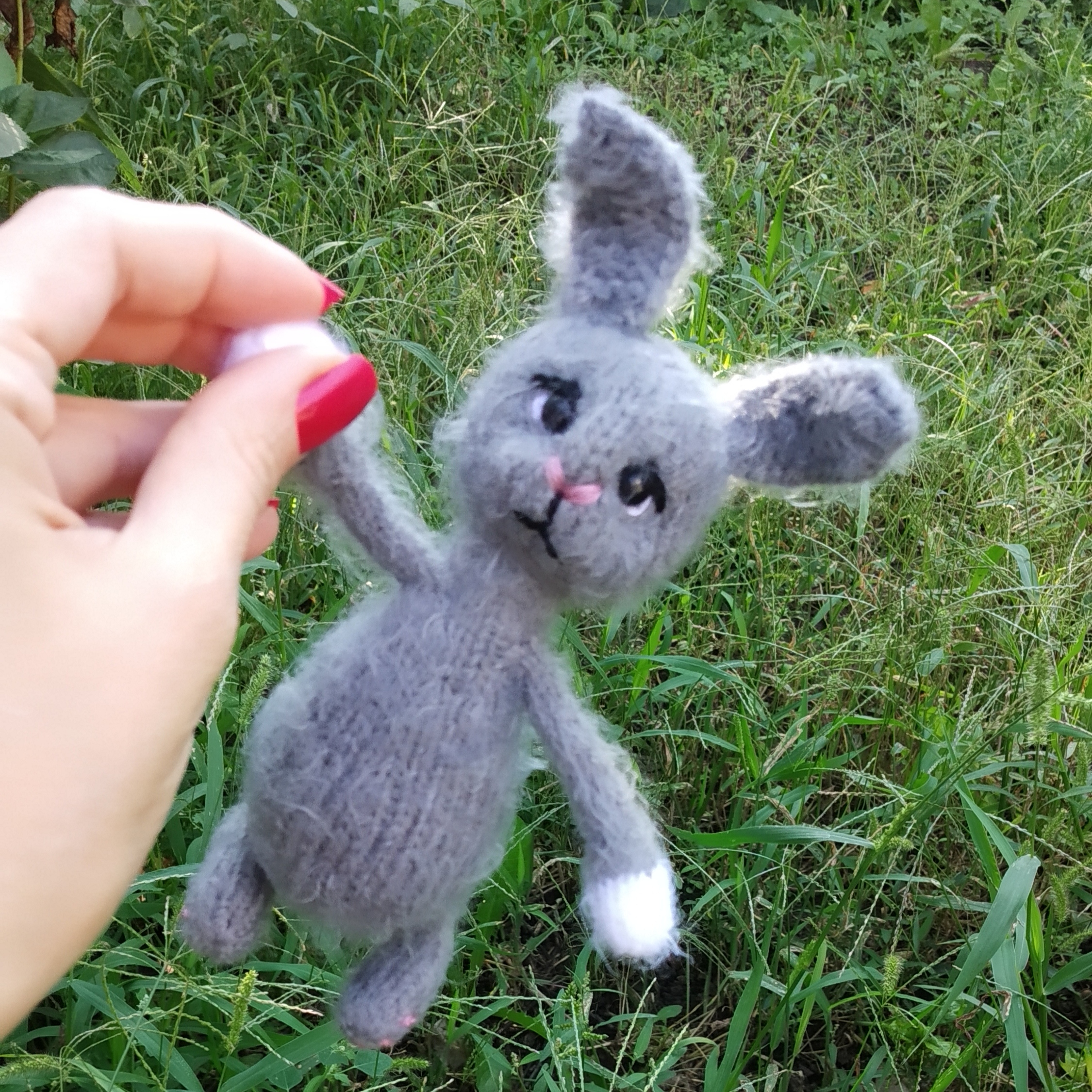 fluffy bunny doll