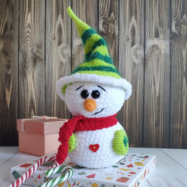 snowman crochet pattern