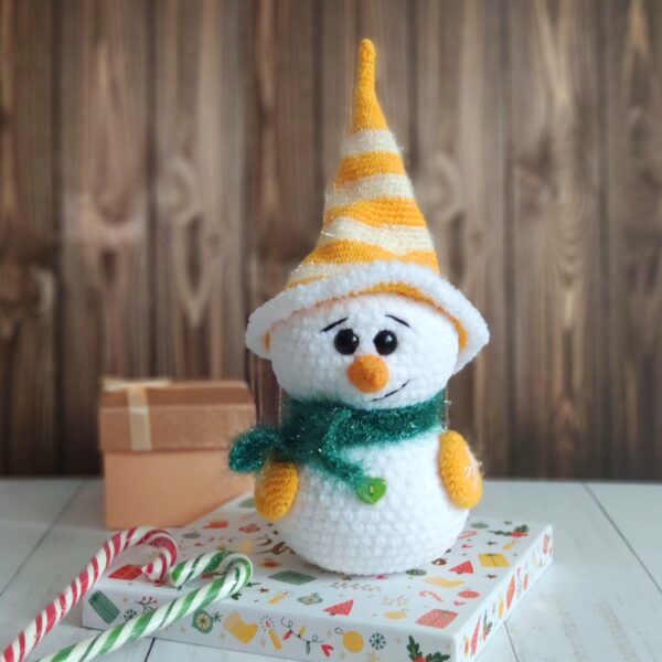 snowman crochet pattern