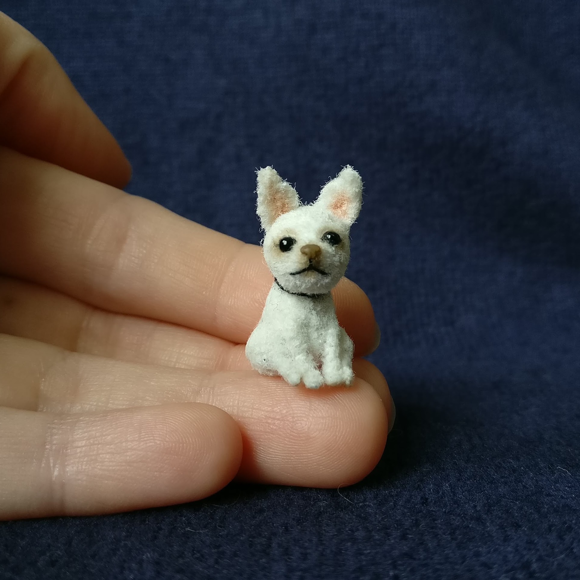 1:6 Dollhouse Miniature Mini Chihuahua Dog Model Doll's House Decor Kid's  Toys