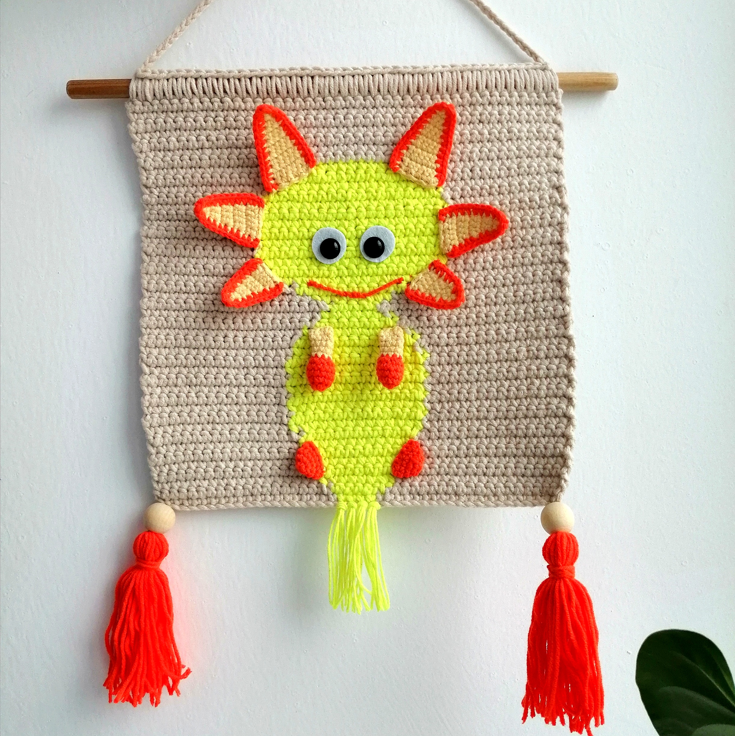WALL HANGING AXOLOTL PATTERN. HOME DECOR AXOLOTL. 3 IMG 20220204 114503