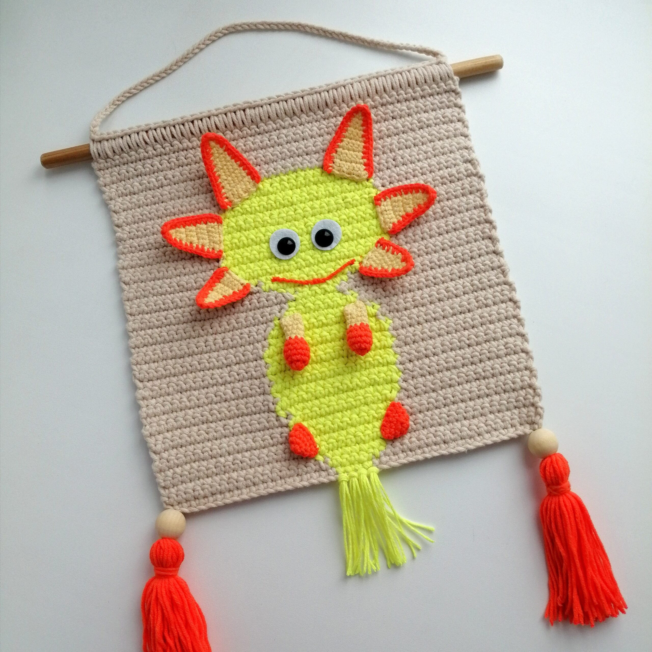 WALL HANGING AXOLOTL PATTERN. HOME DECOR AXOLOTL. 7 IMG 20220204 114711 scaled
