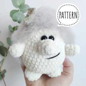 Hedgehog amigurumi toy easy crochet pattern